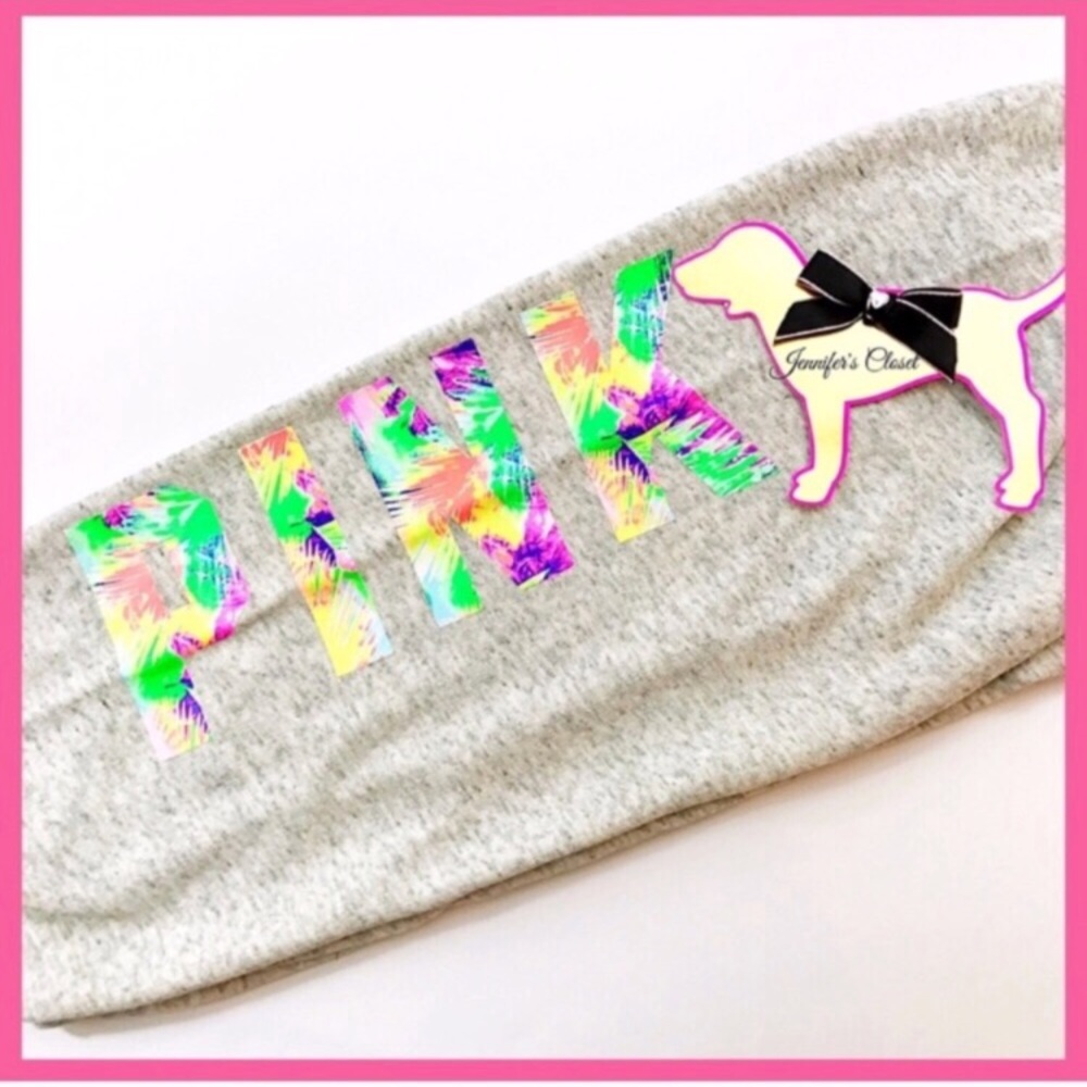 •Victoria’s Secret PINK• Tropical HTF Campus Pant - Picture 3 of 5